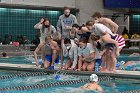 Swimming vs Babson  Wheaton College Swimming & Diving vs Babson College. - Photo By: KEITH NORDSTROM : Wheaton, Swimming